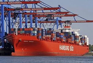 Containerfrachtraten von Asien nach Europa im September stark gesunken