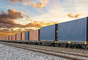 Der Container-Transitverkehr zwischen China und der EU durch Russland hat fast wieder das Niveau von 2021 erreicht