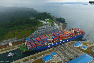 Der Transit von Containerschiffen durch den Panamakanal und den Suezkanal soll reduziert werden
